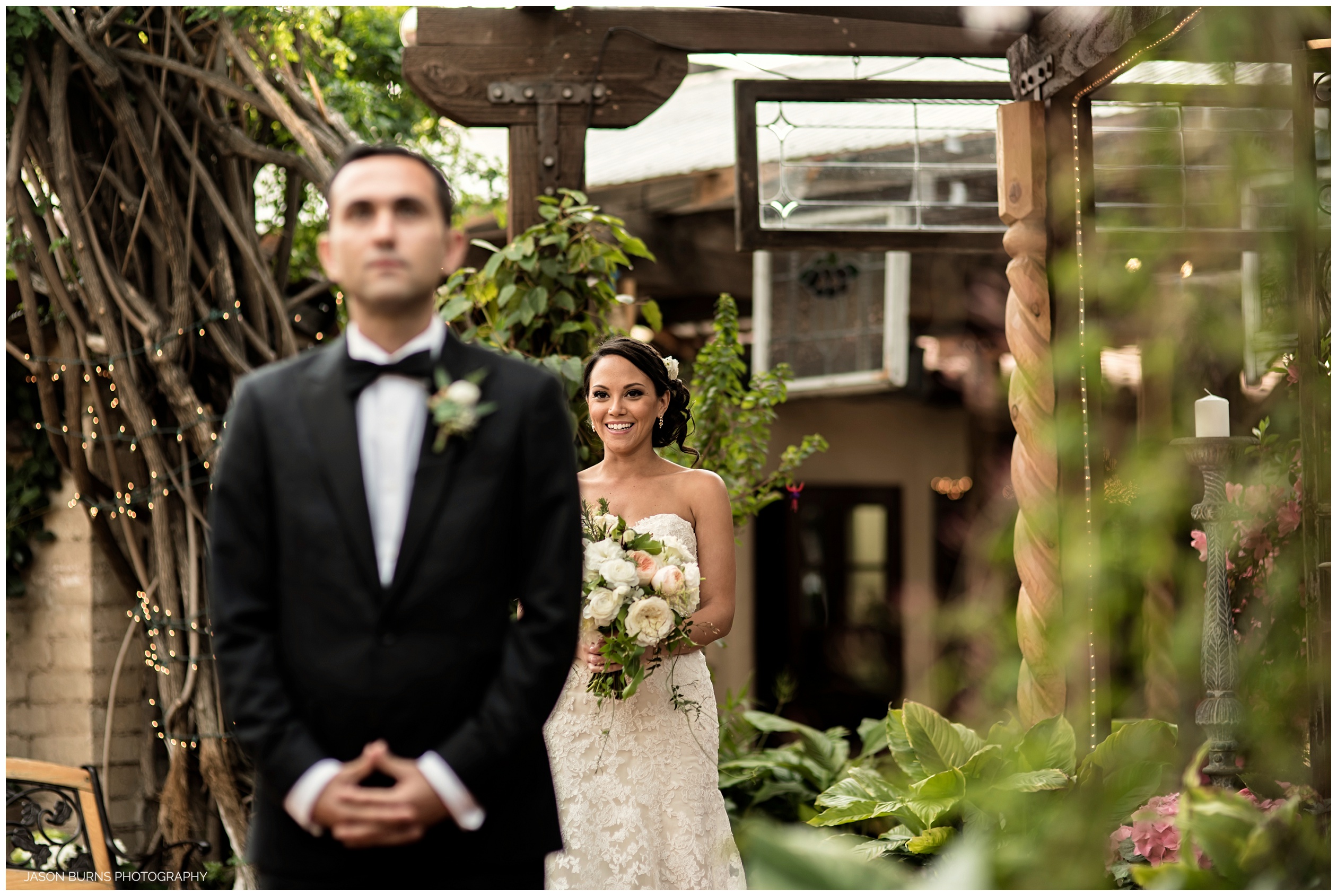 Bride and Bridesmaids at The Hacienda, Santa Ana