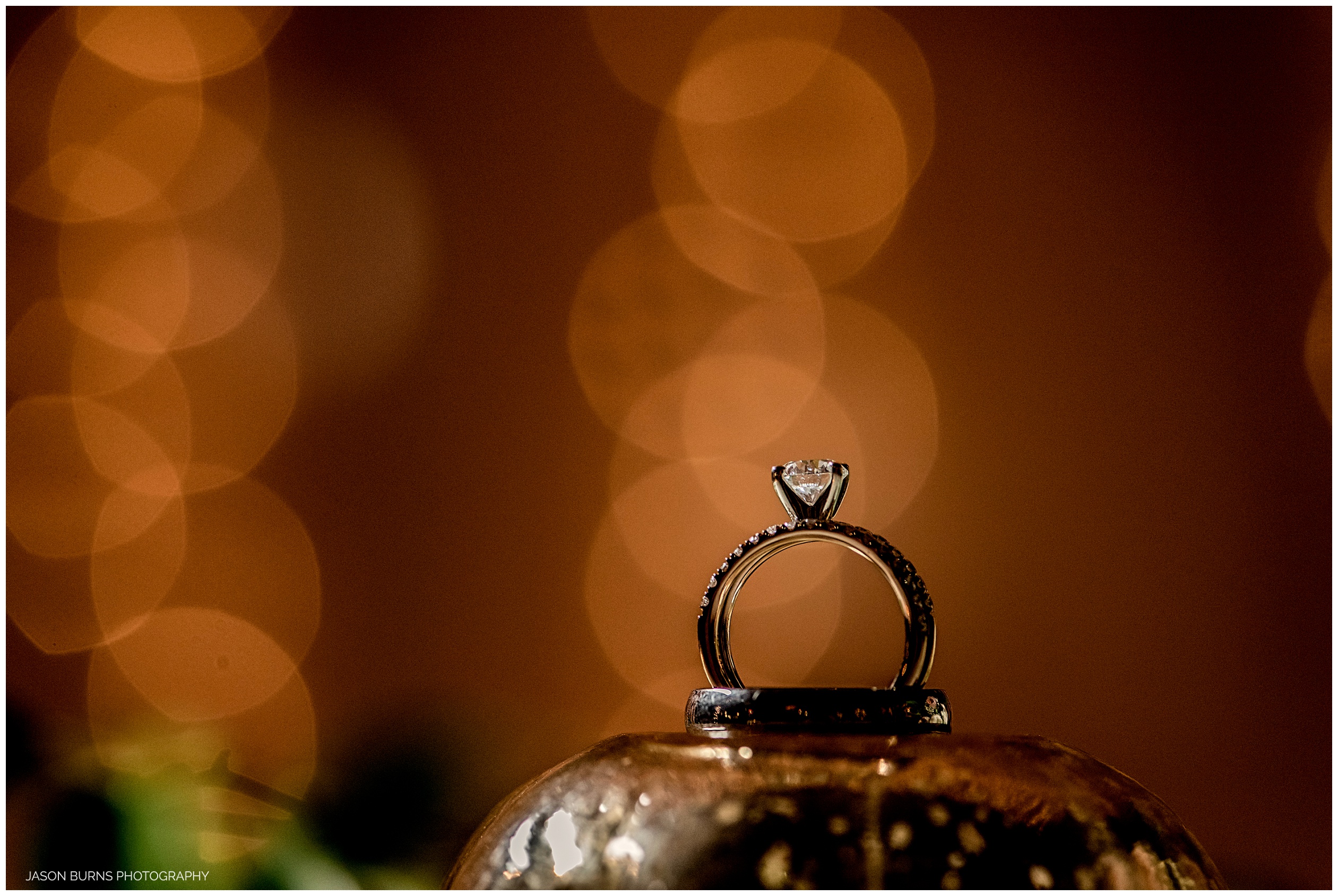 Wedding ring at The Hacienda Santa Ana