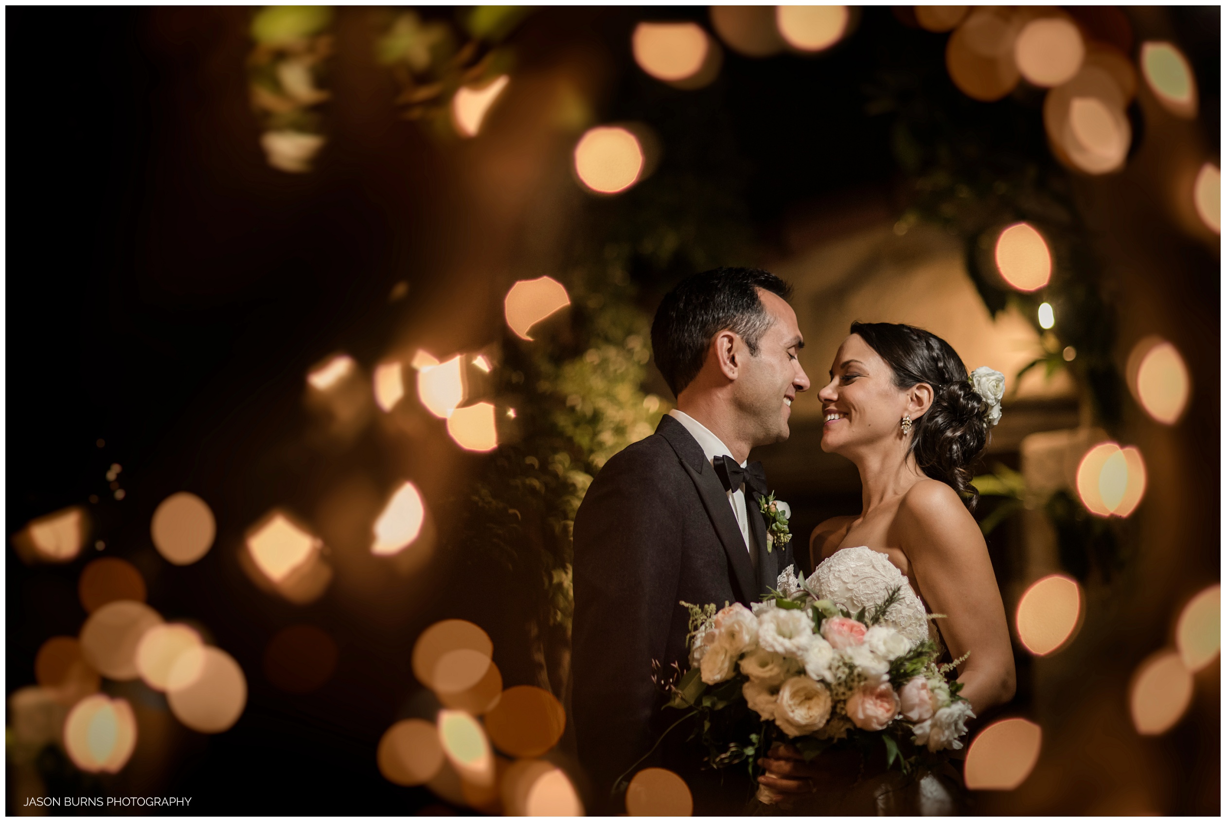 Bride and Groom so in love